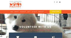 Desktop Screenshot of coloradopetpantry.org